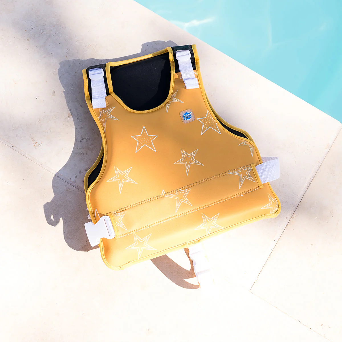 Yellow Star Adjustable Swim Vest (6-10 years) - Image 8