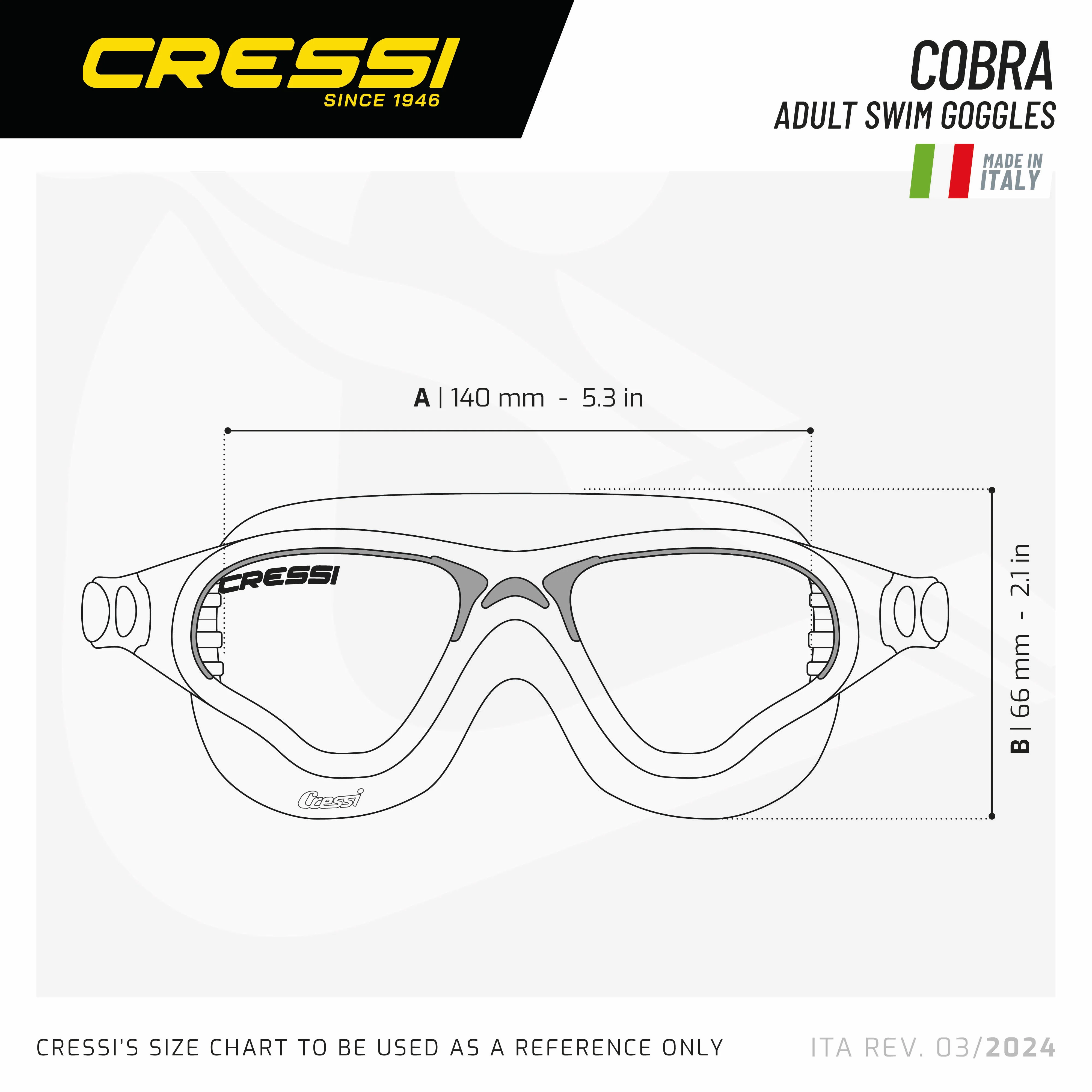 Cressi Adults Swim Mask Cobra - Image 7