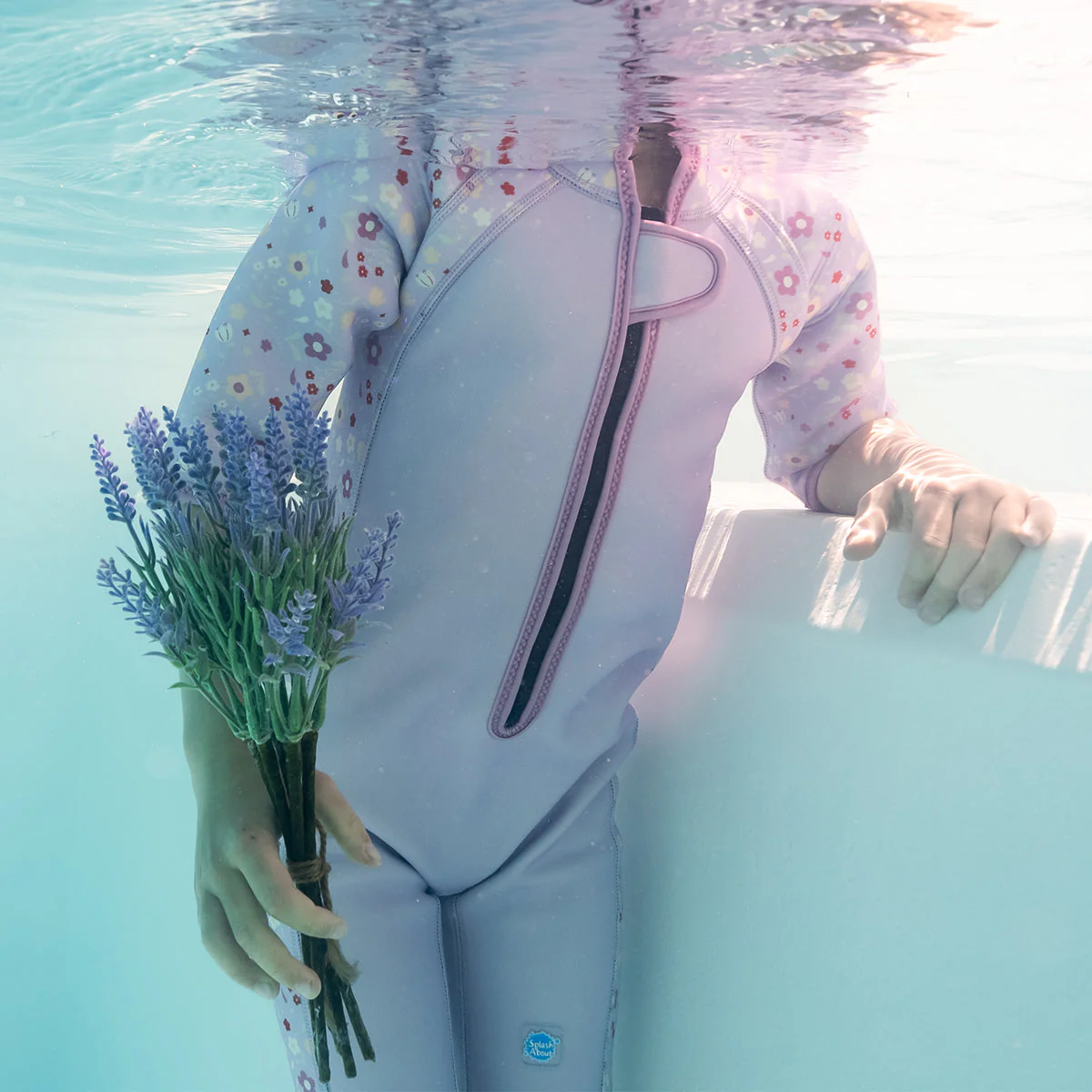 Lilac Spring Shorty Wetsuit - Image 5