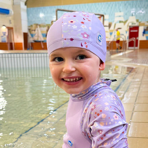Lilac Spring Swimming Hat - Image 4