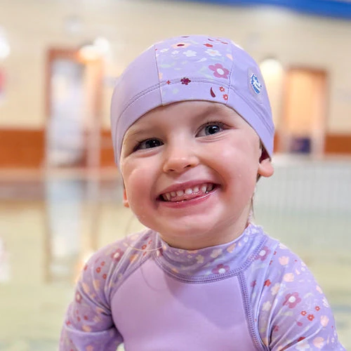 Lilac Spring Swimming Hat - Image 6