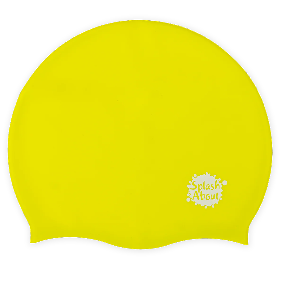 Lime Junior Silicone Swim Hat (4 to 12 years)