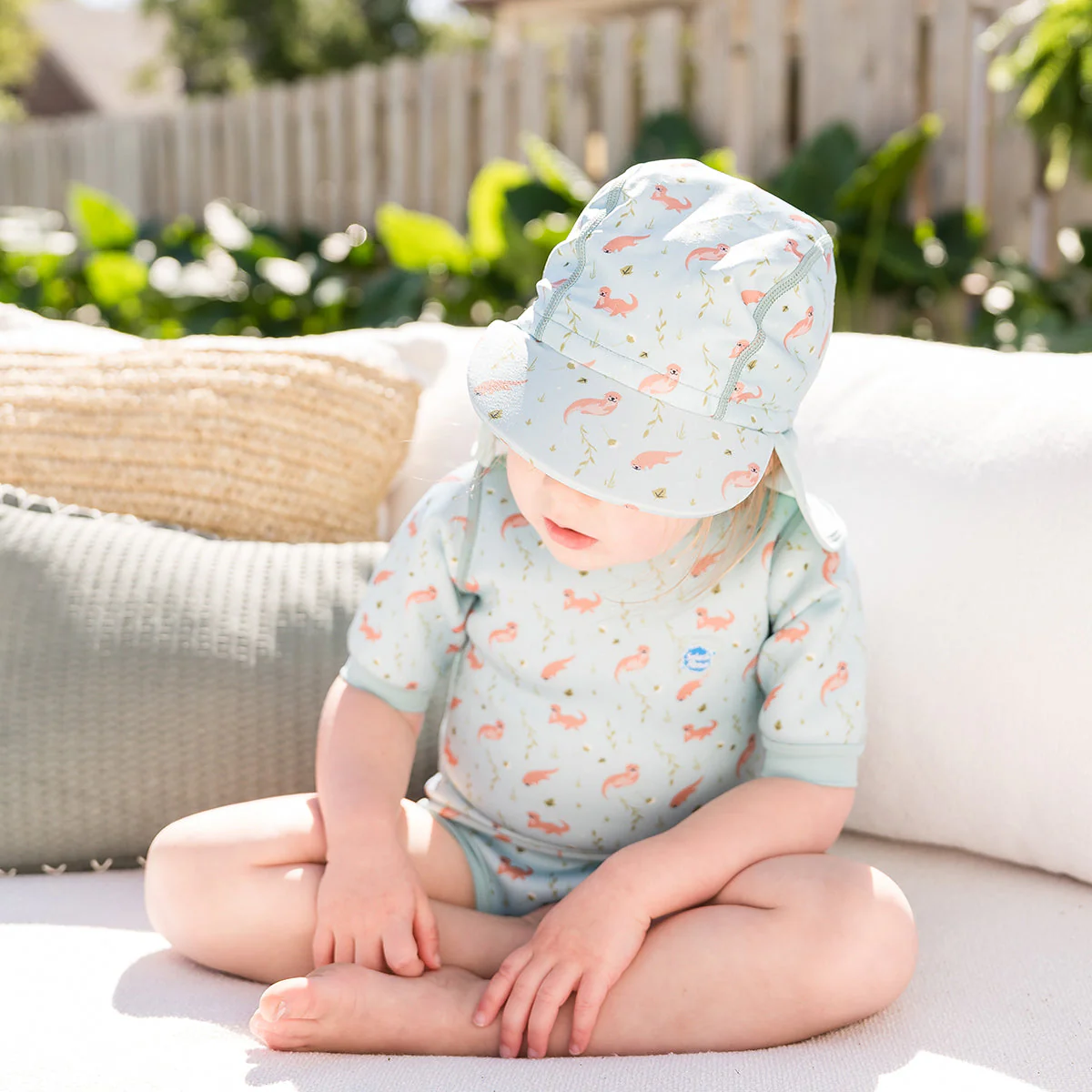 Playful Otters Legionnaire Sun Hat - Image 7