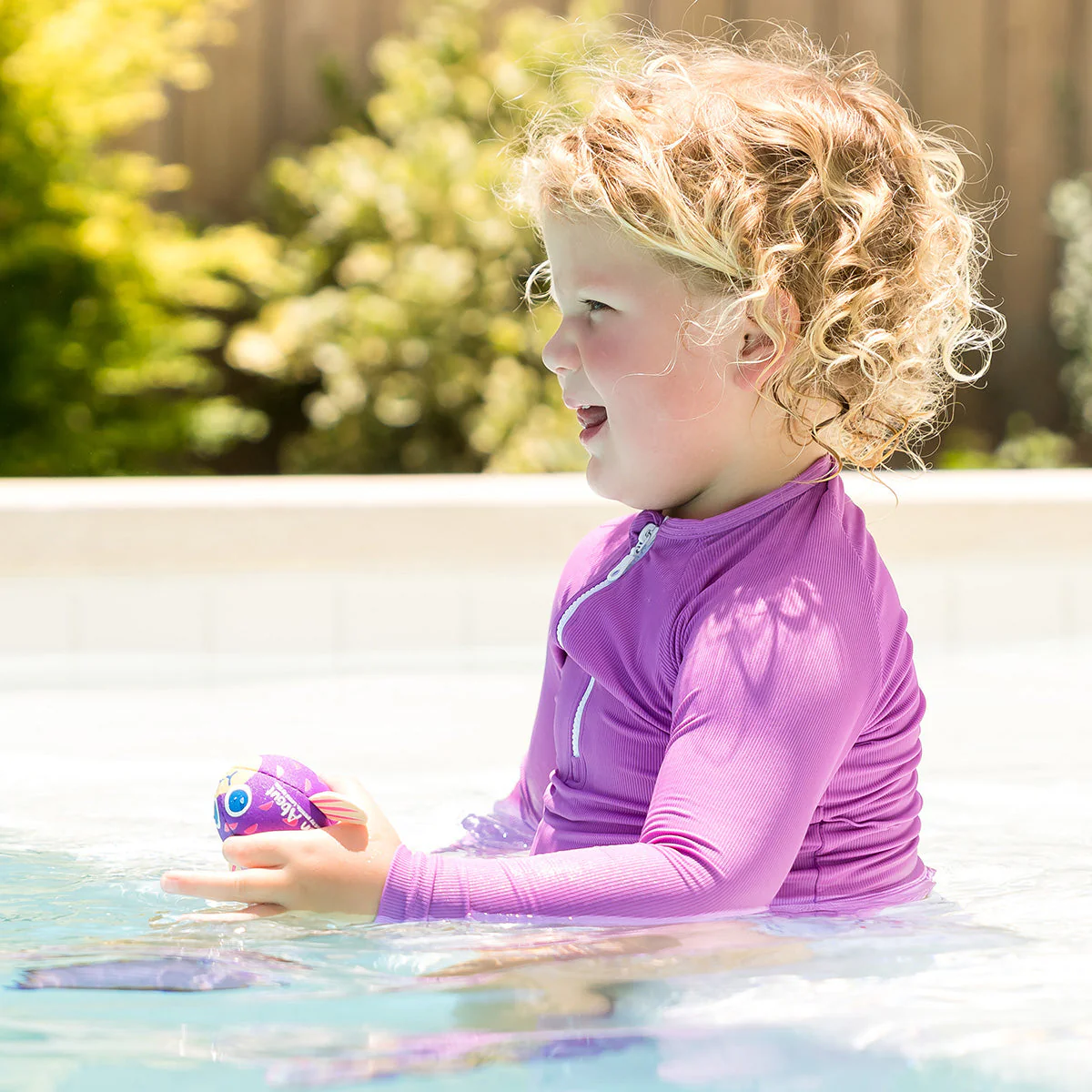 Lilac Premium Long Sleeve Rash Vest - Image 3