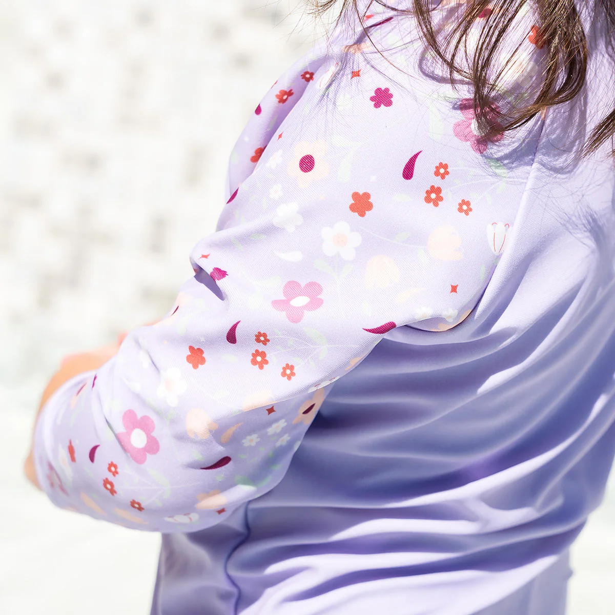 Lilac Spring Long Sleeve Rash Top - Image 8