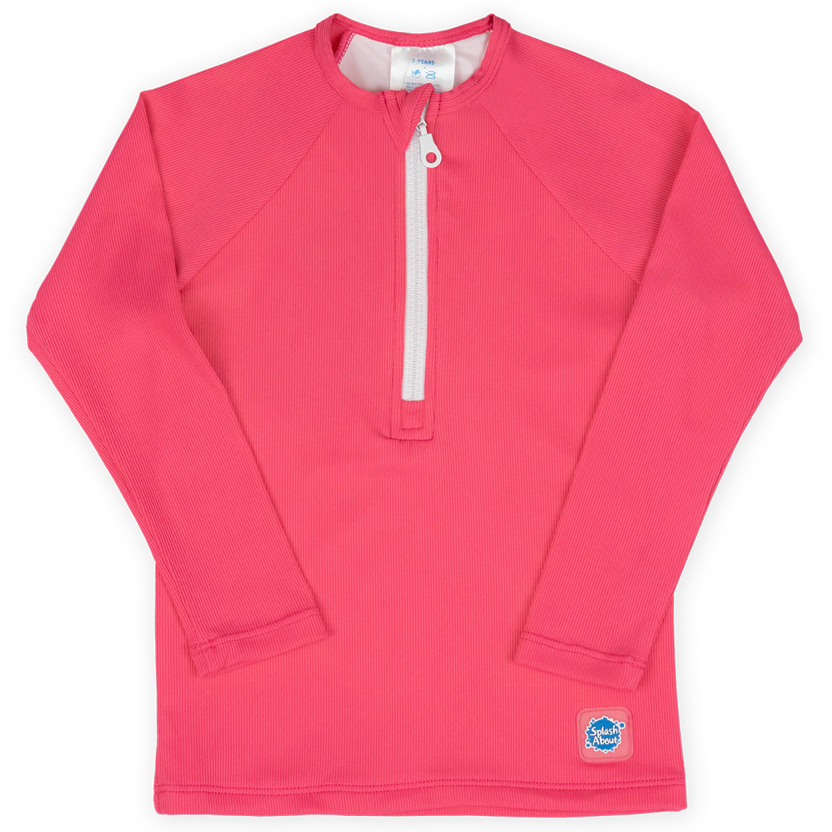 Neon Pink Premium Long Sleeve Rash Vest