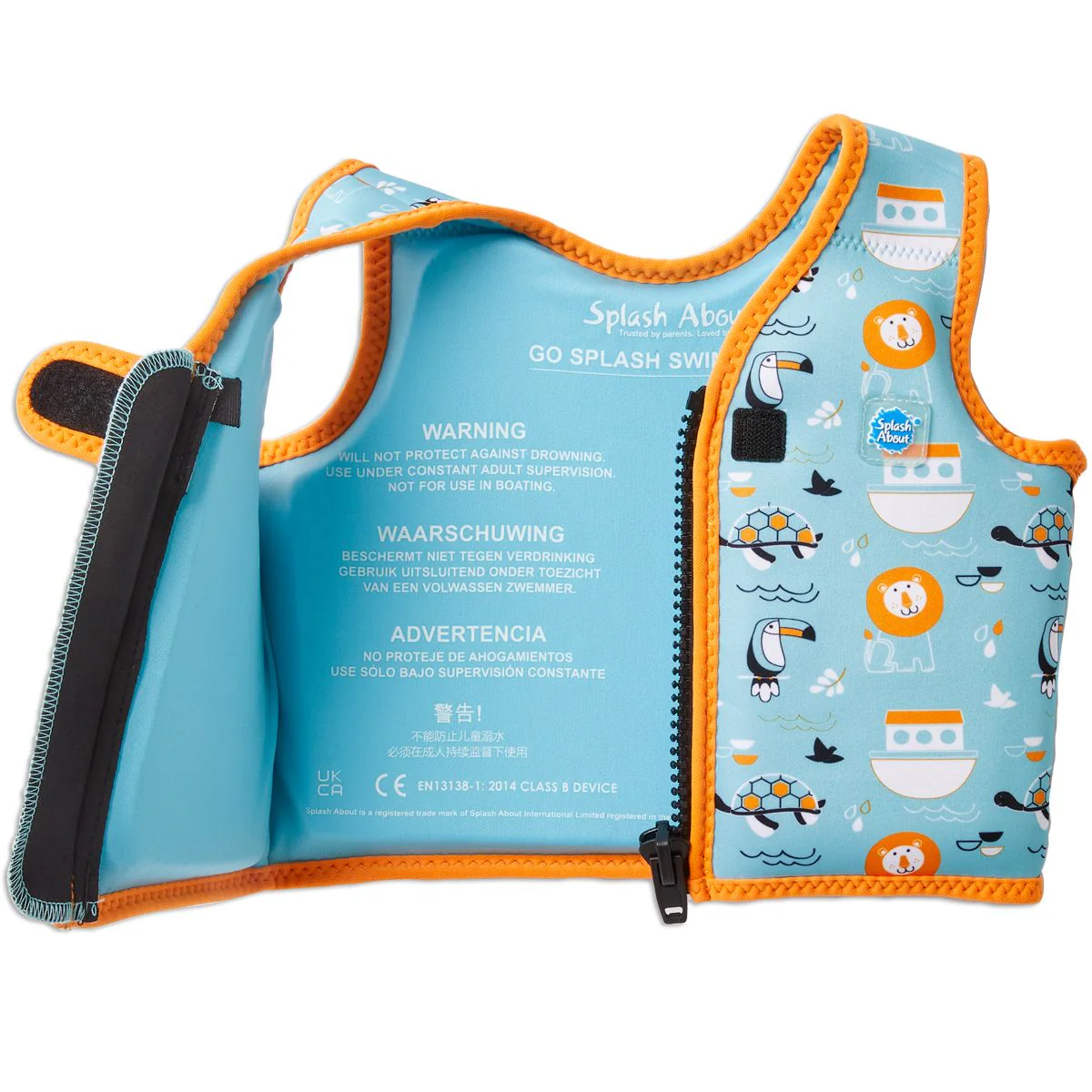 Blue Ark Go Splash Swim Vest - Image 3
