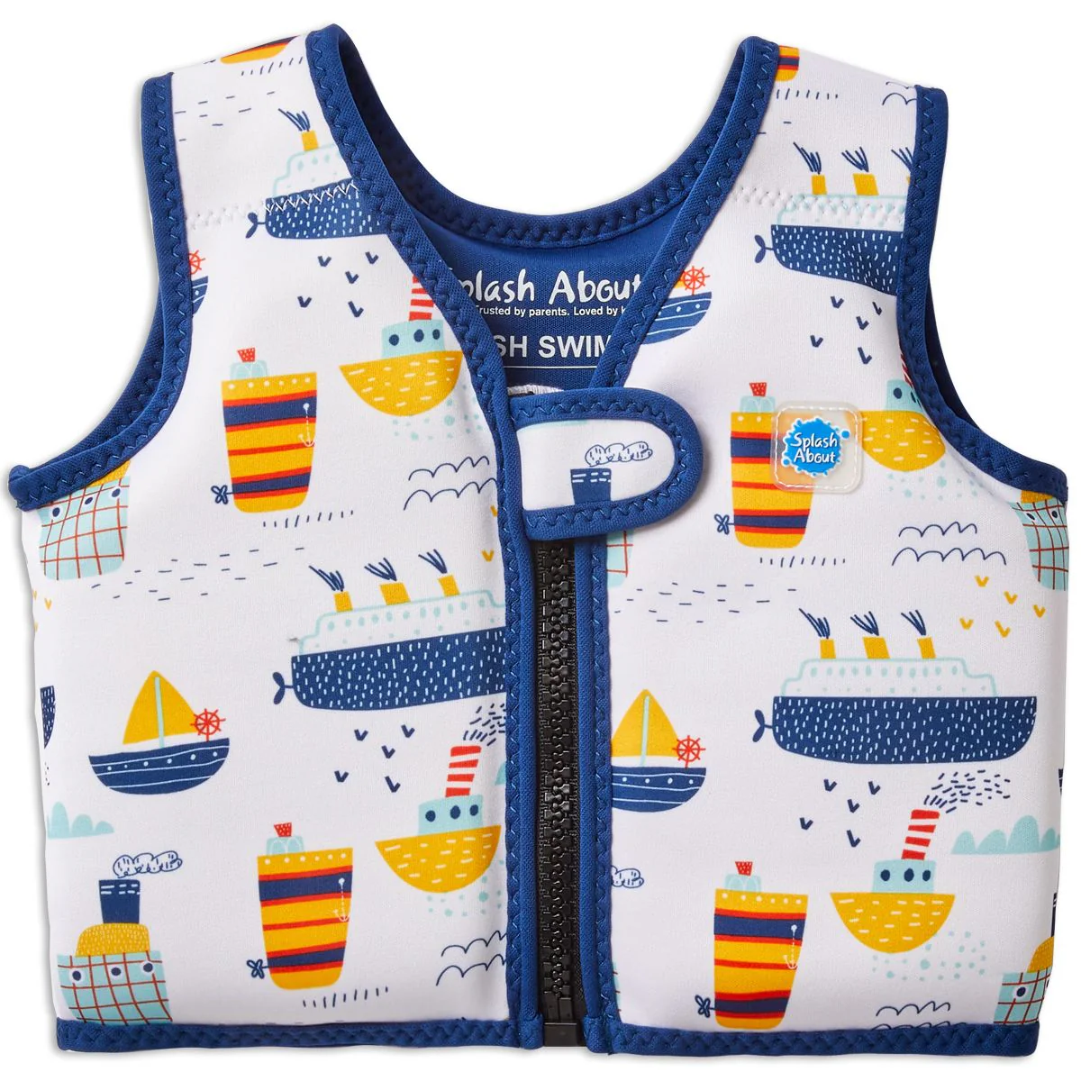 Tug Boats Go Splash Swim Vest